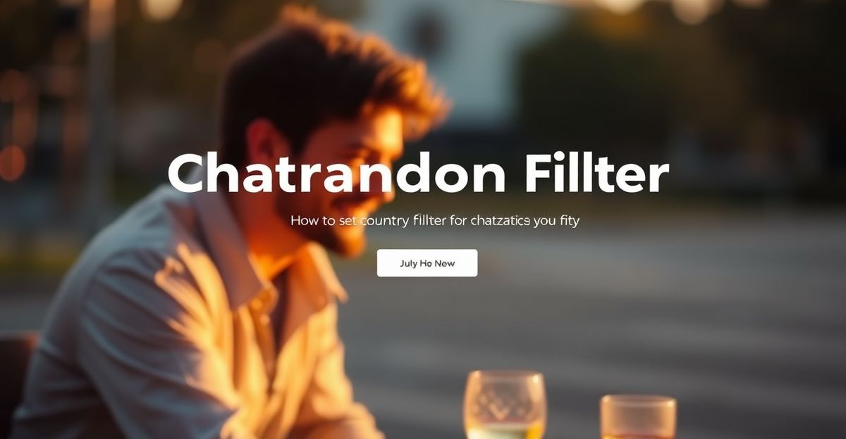 How to Set the Country Filter Before You Start